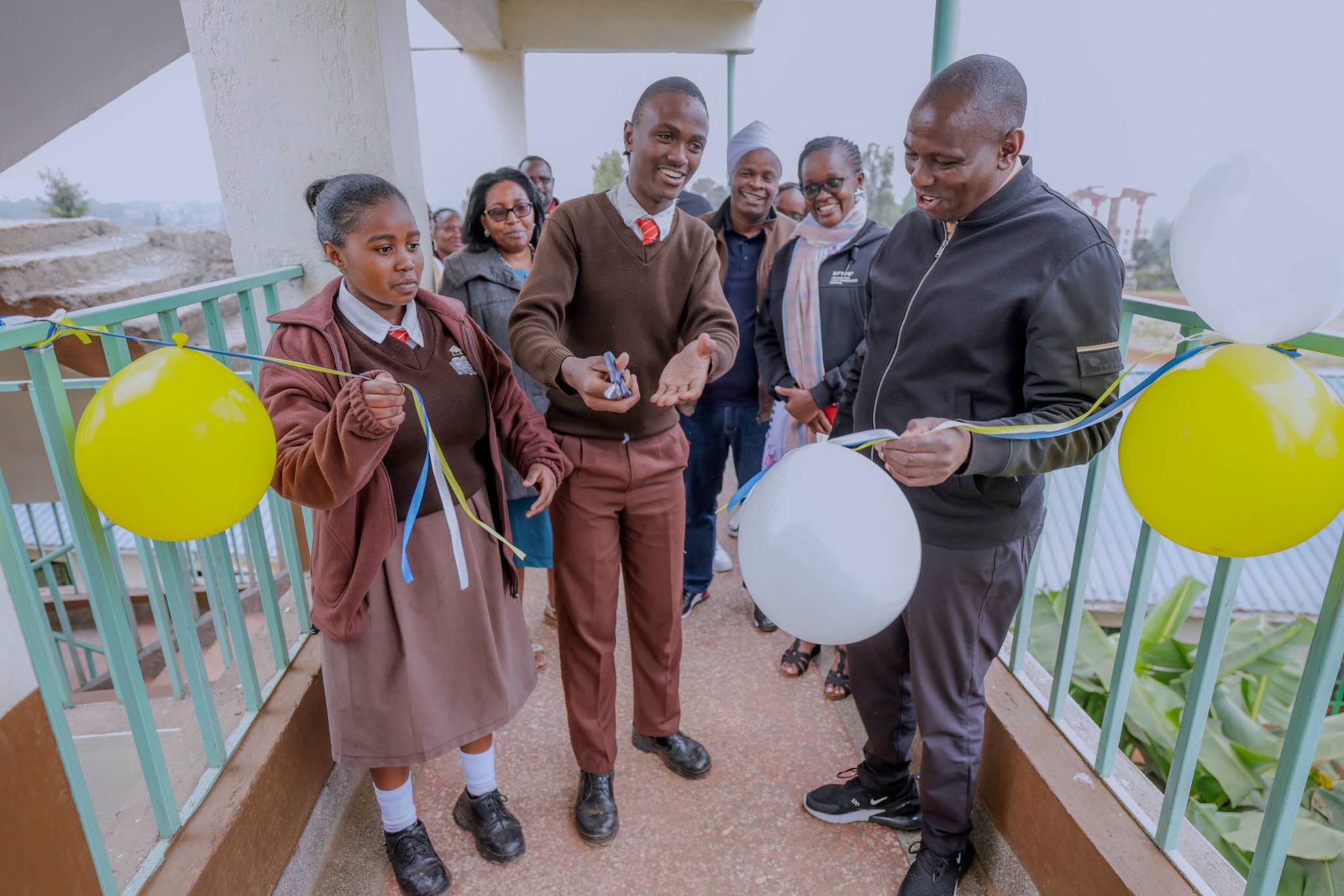 Commissioning Education Projects in Muhu Senior School and Njumbi Comprehensive School